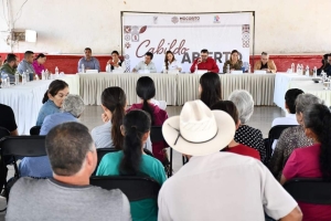 Cabildo Abierto en San Benito Mocorito arroja muy buena participación ciudadana con diversos planteamientos de los representantes comunitarios de la sindicatura.