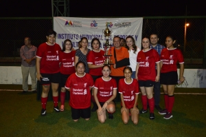 Diablas Campeonas del Futbol Femenil de Mocorito