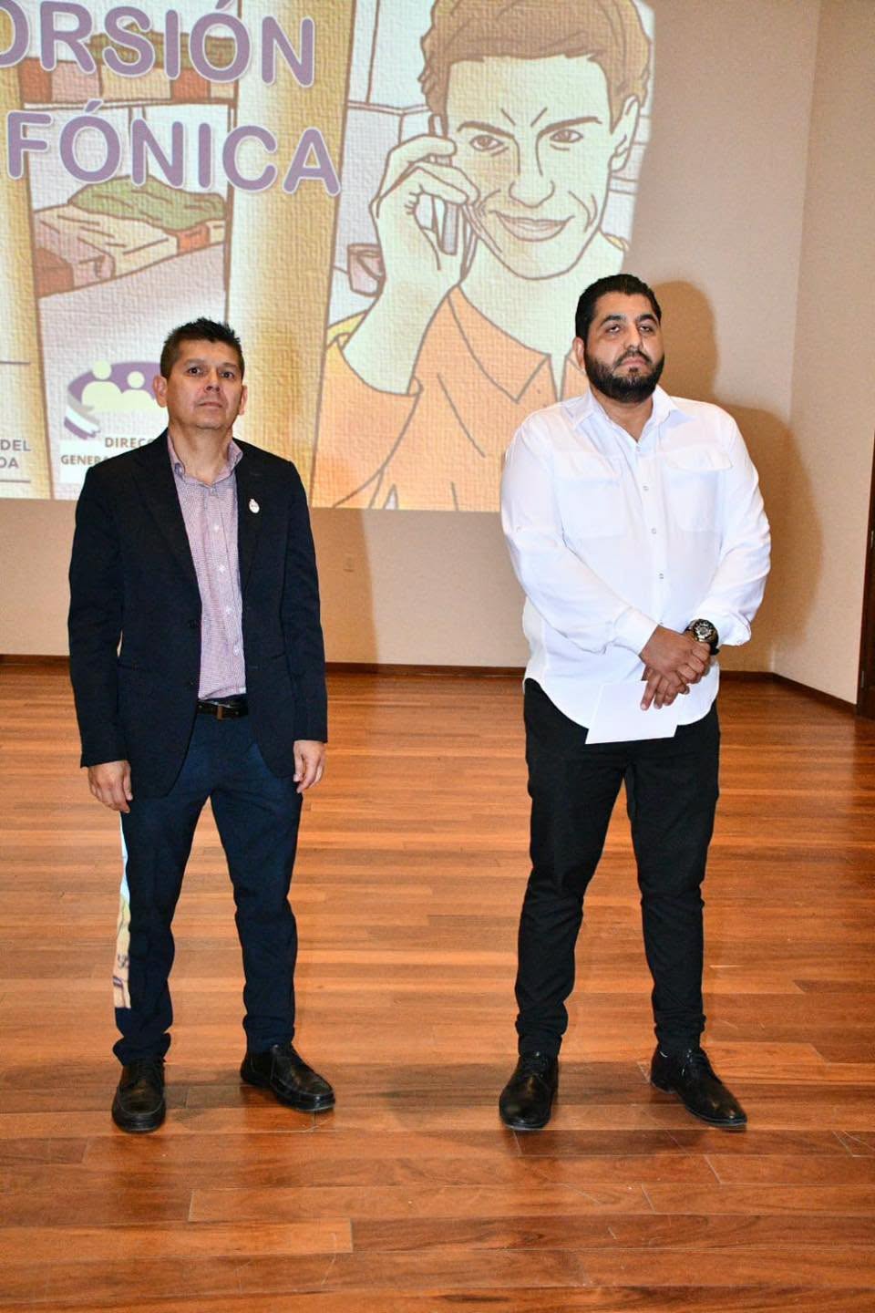 Previenen a mocoritenses sobre riesgos de la extorsión telefónica