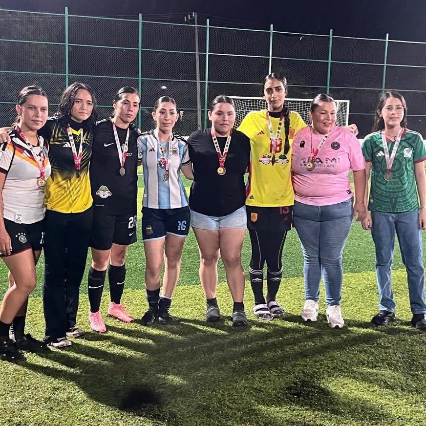 Culmina con éxito la segunda temporada de la Liga de Fútbol 7 Femenil en Pericos