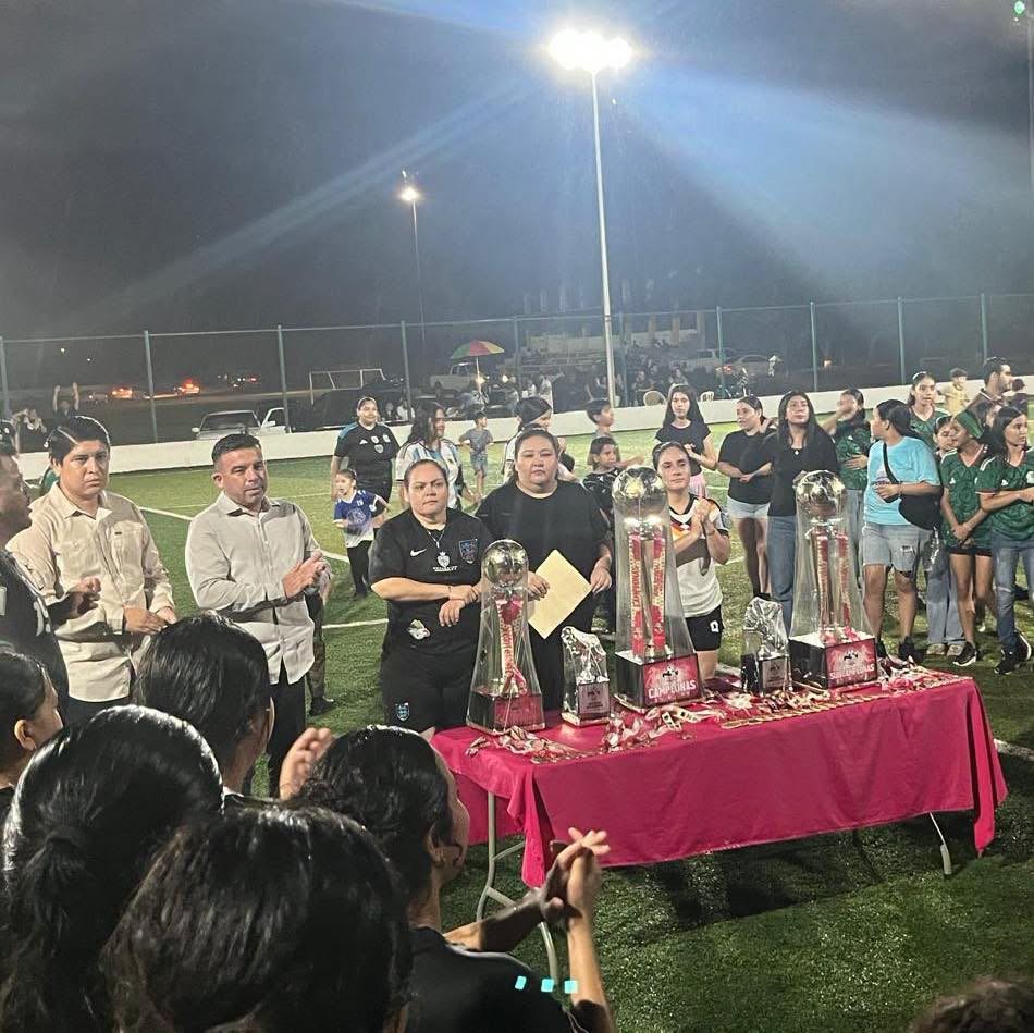 Culmina con éxito la segunda temporada de la Liga de Fútbol 7 Femenil en Pericos