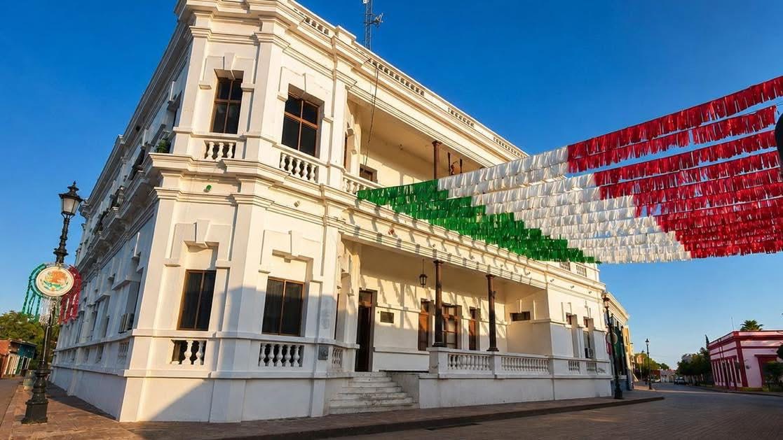 🇲🇽¡Mocorito ya se vistió de patria! 🇲🇽