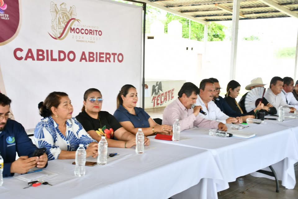 En Cerro Agudo, Gobierno de Mocorito escucha y atiende planteamientos ciudadanos durante la III Sesión de Cabildo Abierto