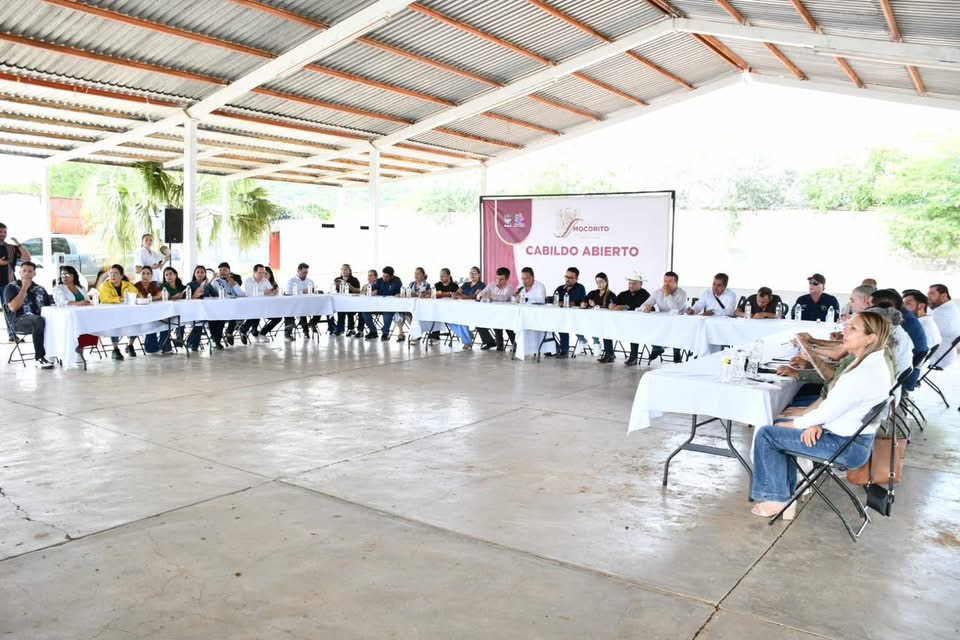 En Cerro Agudo, Gobierno de Mocorito escucha y atiende planteamientos ciudadanos durante la III Sesión de Cabildo Abierto