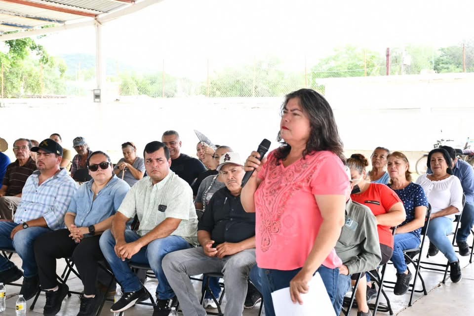 En Cerro Agudo, Gobierno de Mocorito escucha y atiende planteamientos ciudadanos durante la III Sesión de Cabildo Abierto