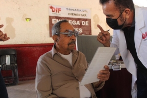 Más de 130 familias beneficiadas con lentes gratuitos en San Benito, Mocorito